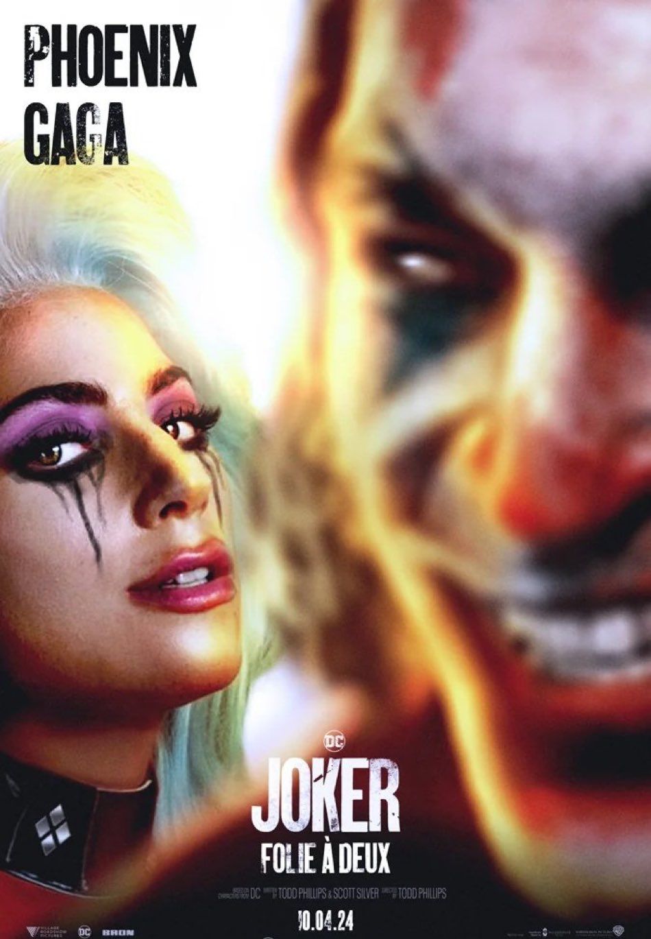 el póster fan art de joker 2