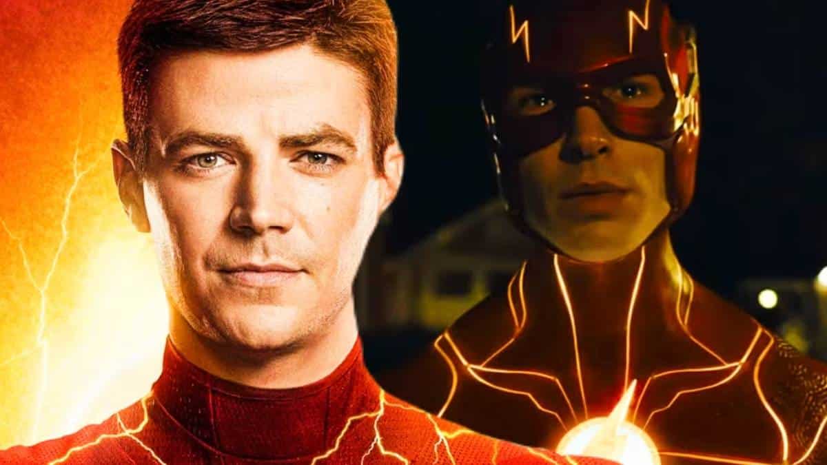 grant gustin en la película de the flash