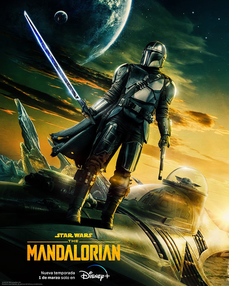 the mandalorian 3 - póster