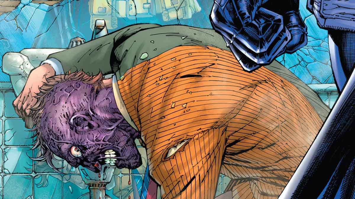 batman: un mal día - dos caras