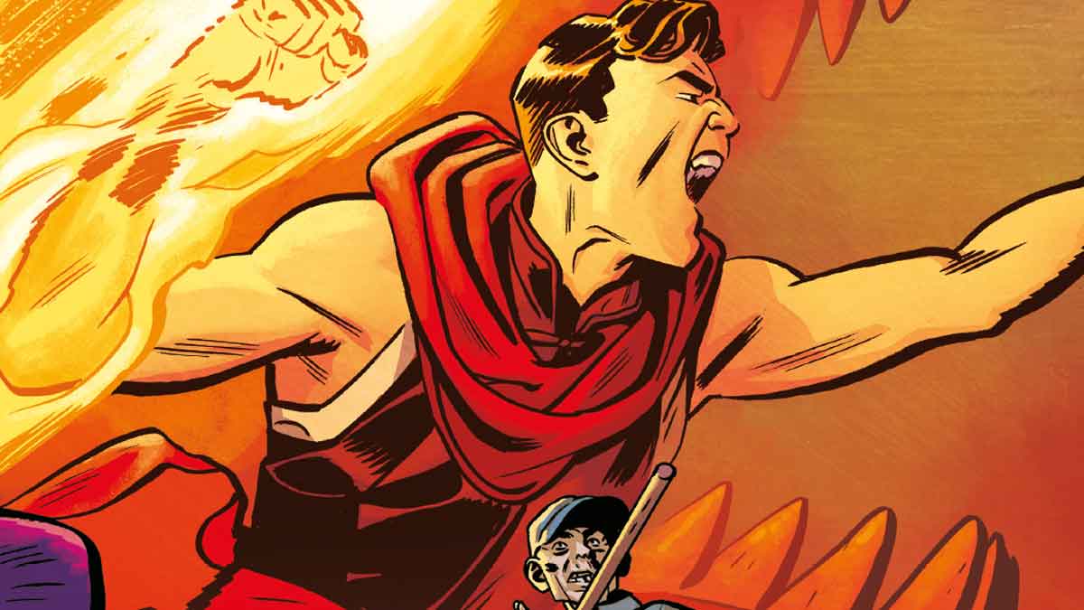 el poder del fuego vol. 05: puño en llamas