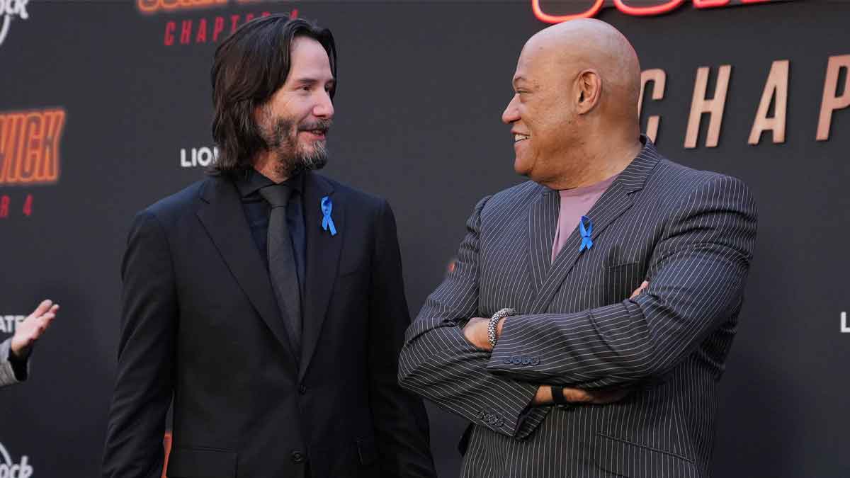 keanu reeves y laurence fishburne