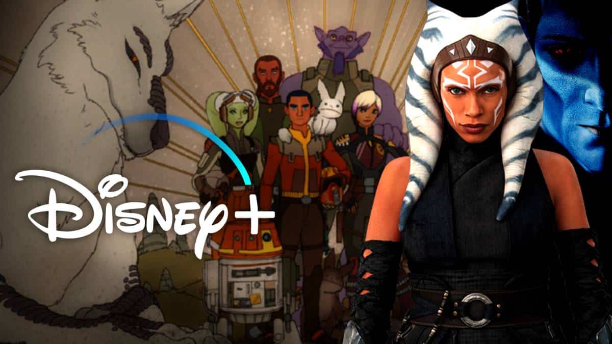 los personajes de star wars rebels en ahsoka