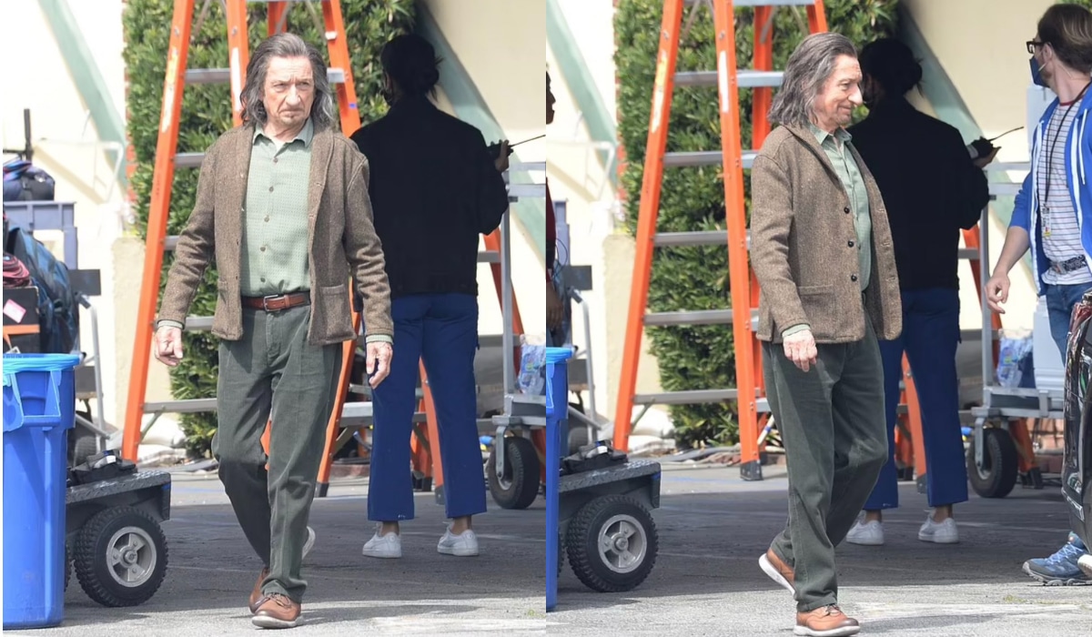 sir ben kingsley en el set de wonder man