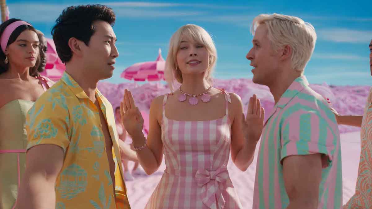 margot robbie en barbie (2023)