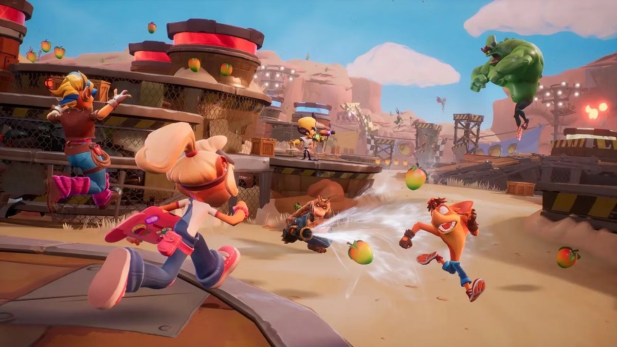 team rumble es el nuevo videojuego de crash bandicoot