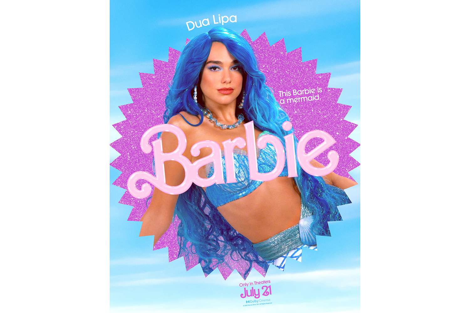 - pósteres de barbie revelan el papel de dua lipa y otras estrellas 