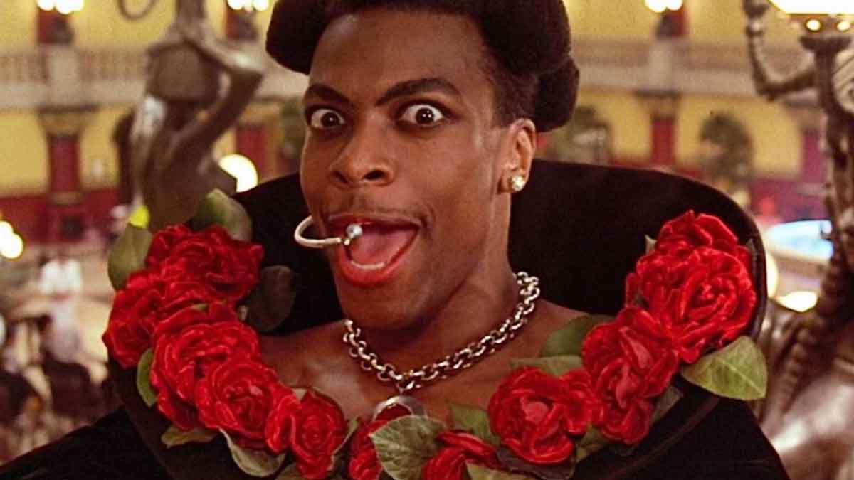chris tucker como ruby rhod en el quinto elemento