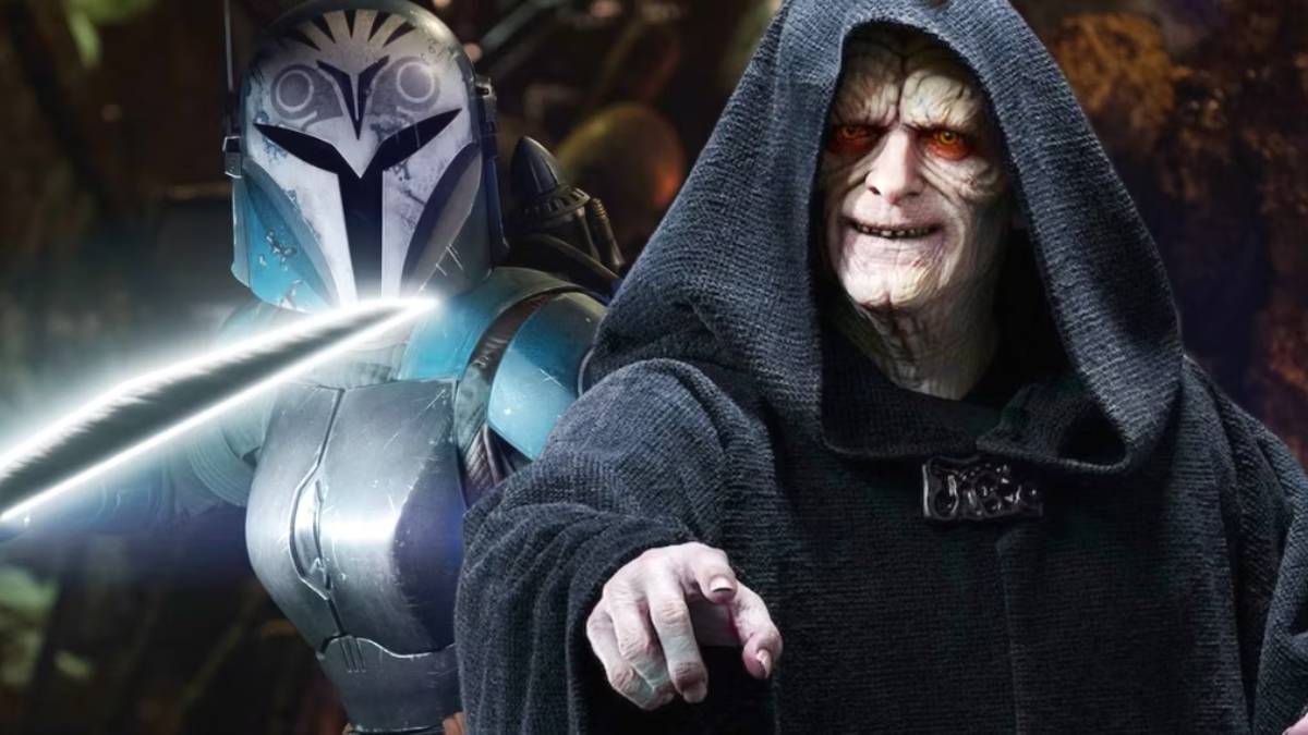 palpatine y el sable oscuro de star wars