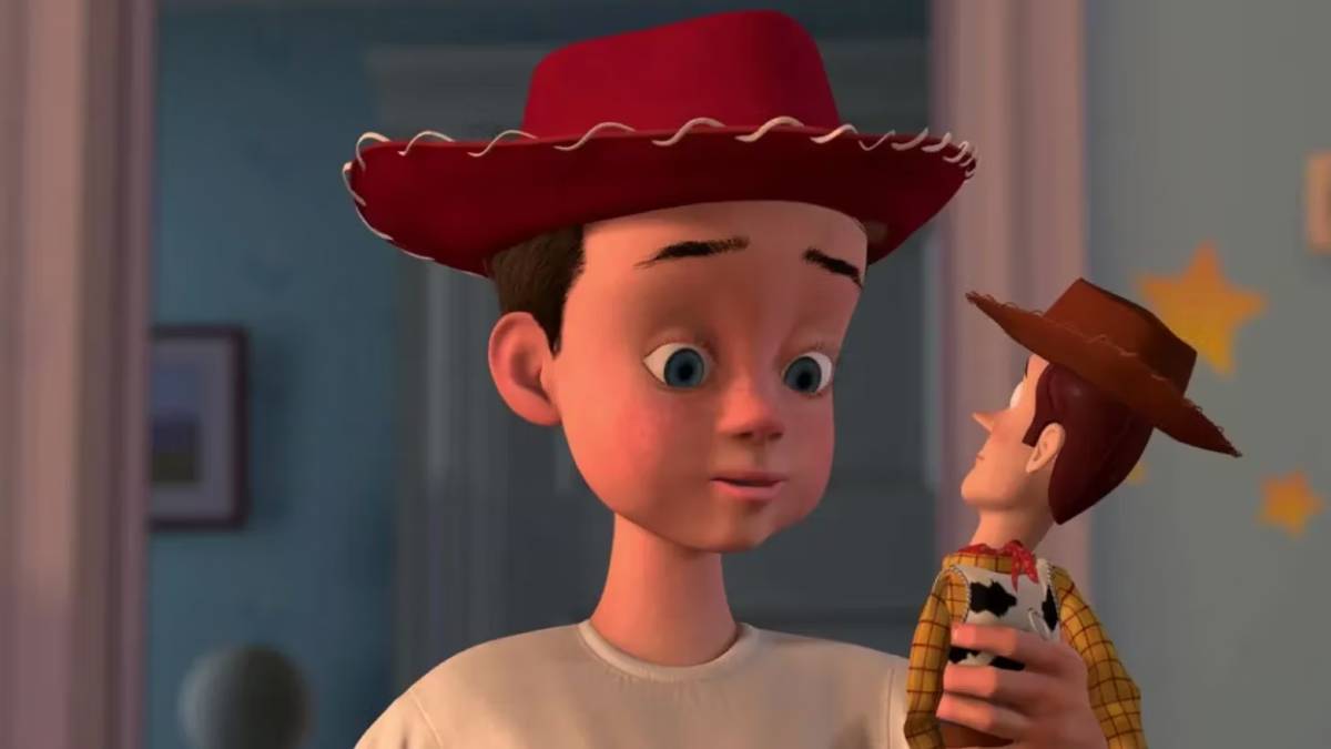 andy y woody en toy story