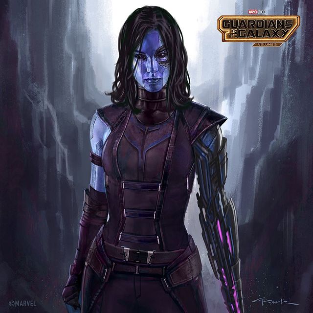 concept art guardianes de la galaxia vol 3 - nebula