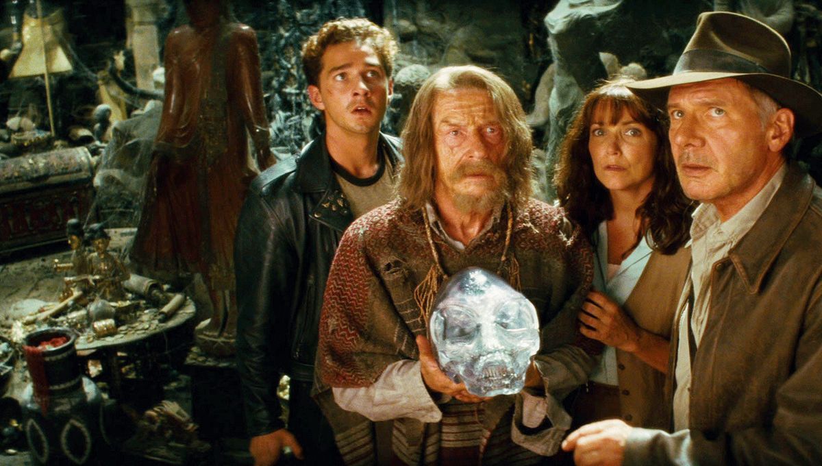 indiana jones y el reino de la calavera de cristal