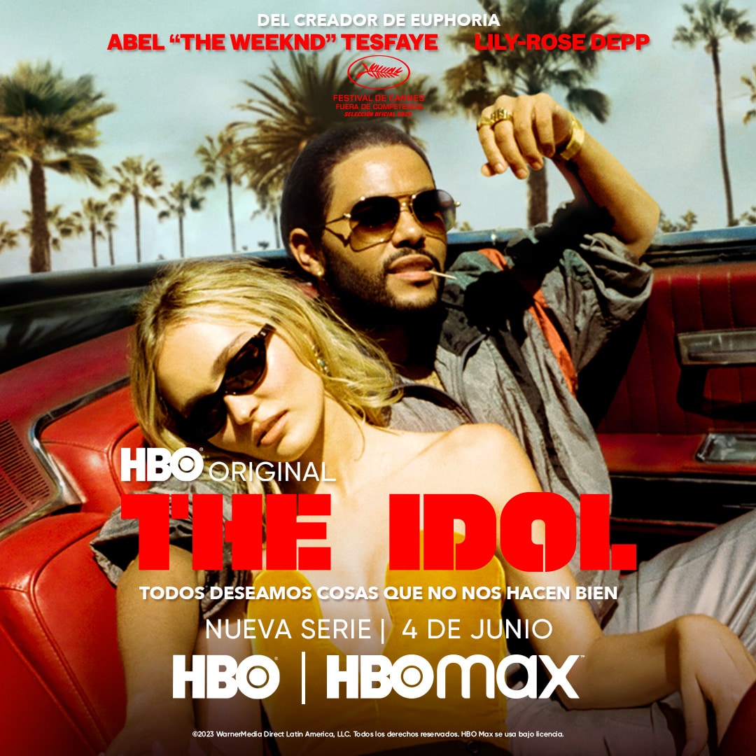 the idol - hbo max - póster