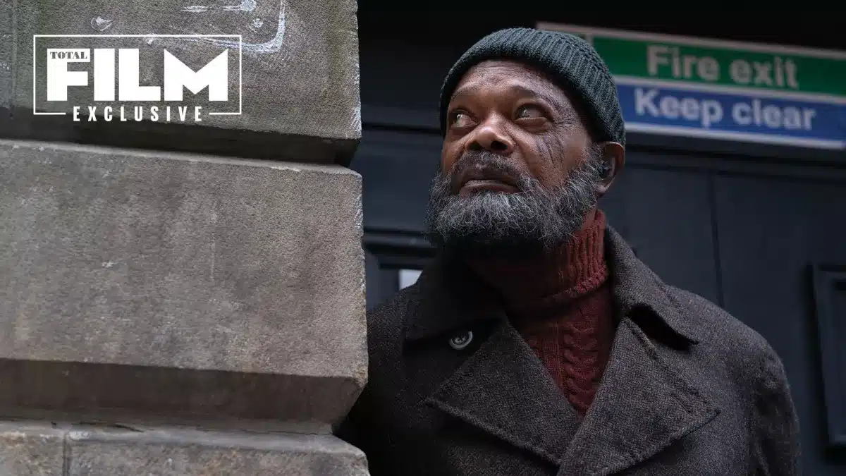 fotograma de nick furia de samuel l. jackson en invasión secreta