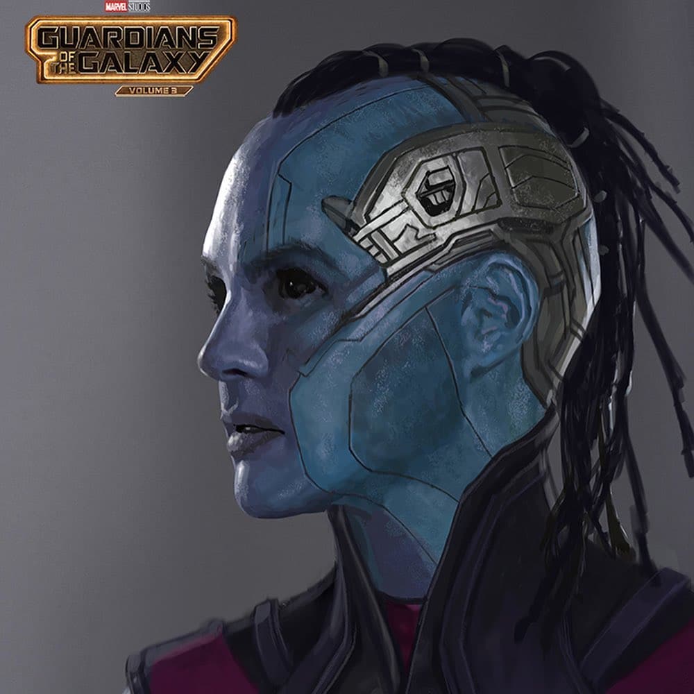 concept art guardianes de la galaxia vol 3 - nebula