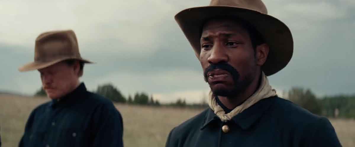 fotograma de jonathan major en hostiles