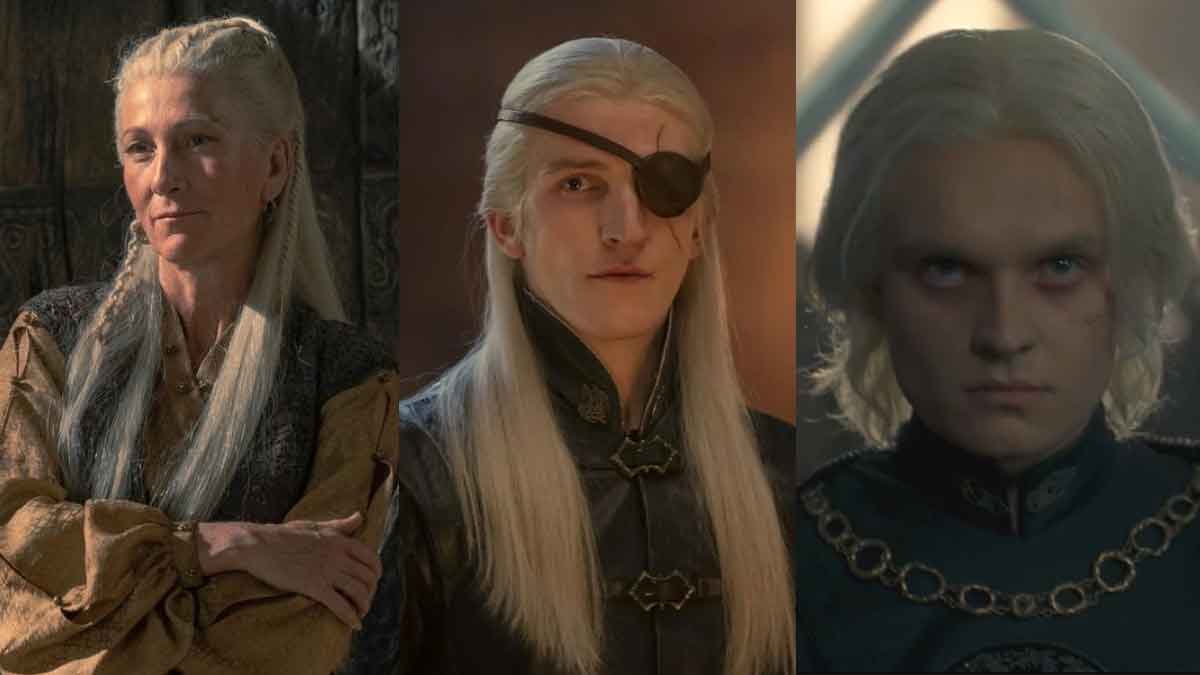 personajes la casa del dragón