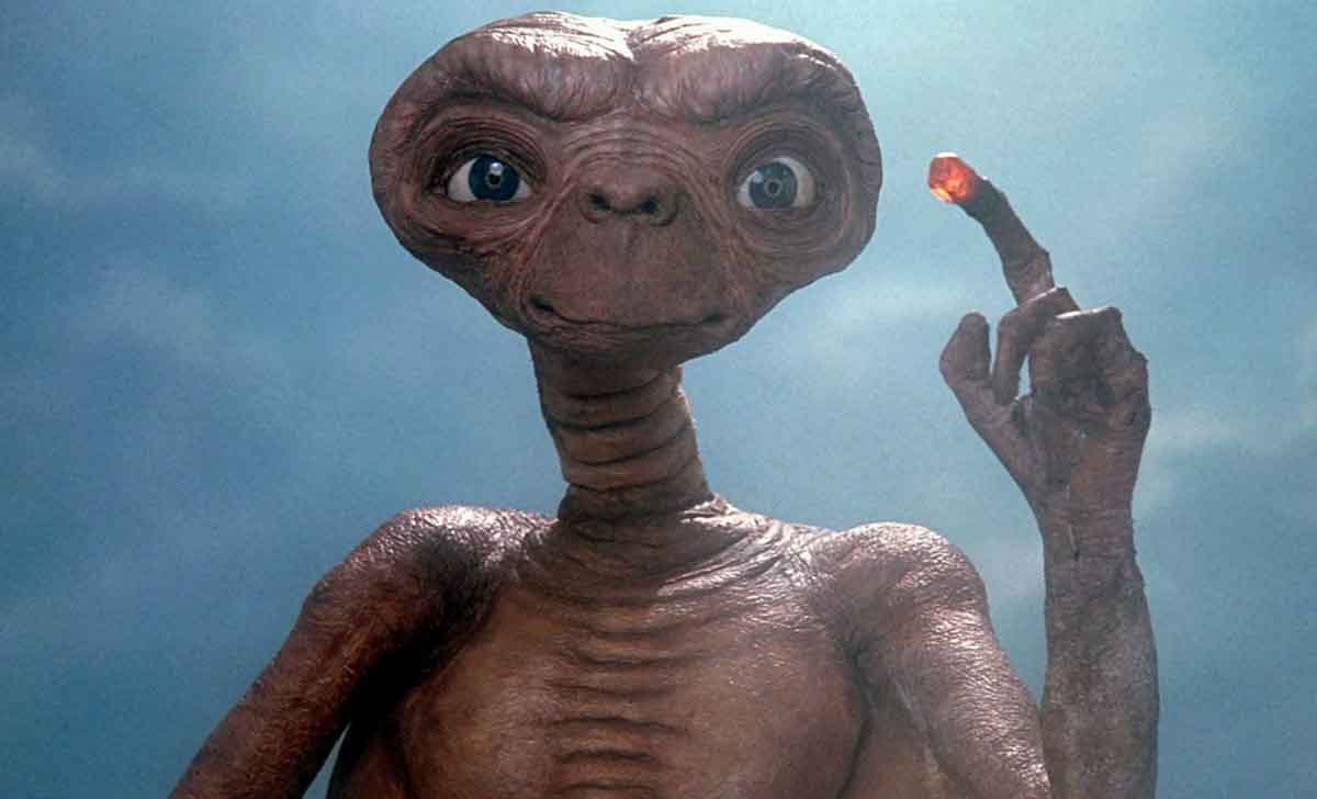 e.t., el extraterrestre de steven spielberg