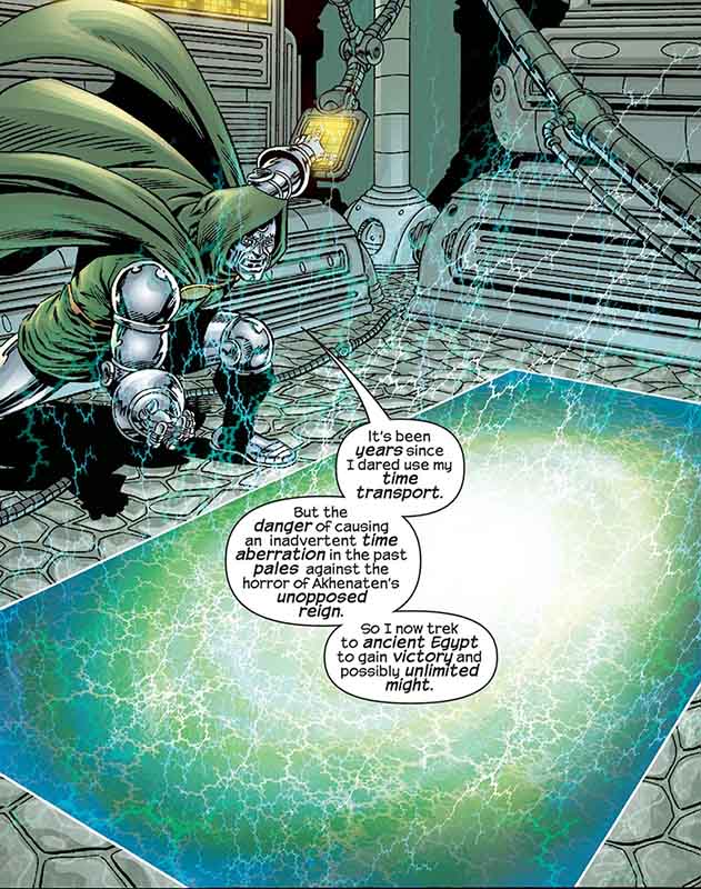 la plataforma temporal del doctor muerte