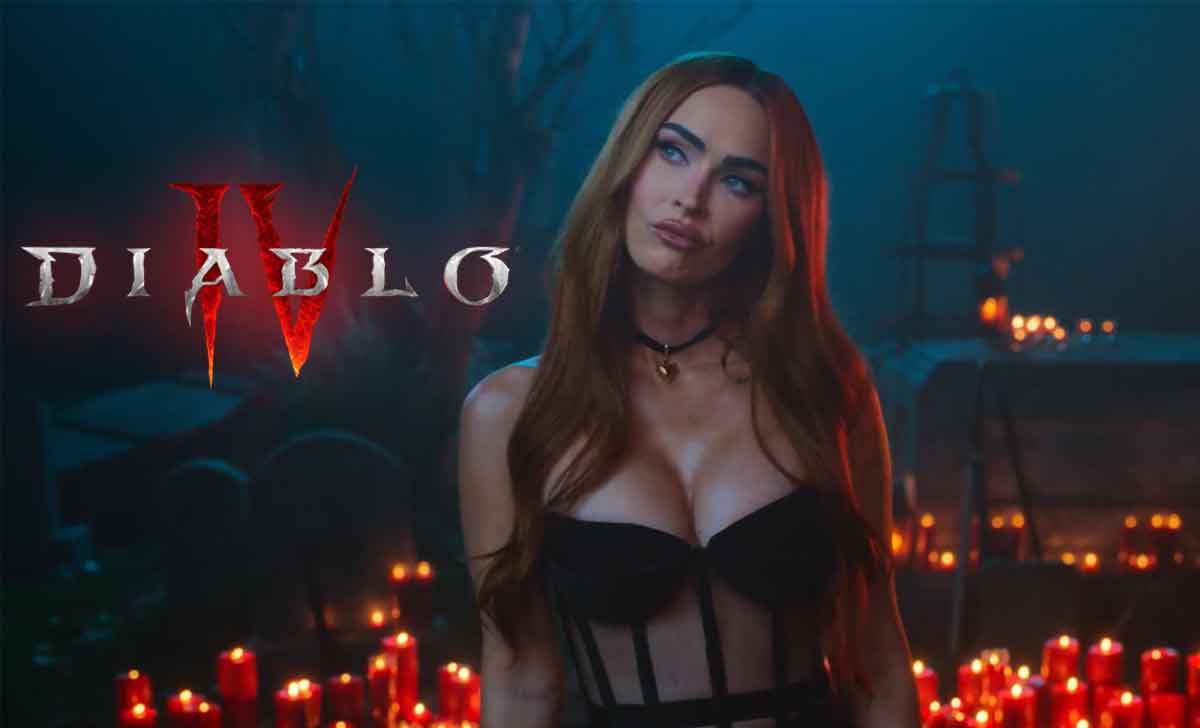 megan fox y diablo iv