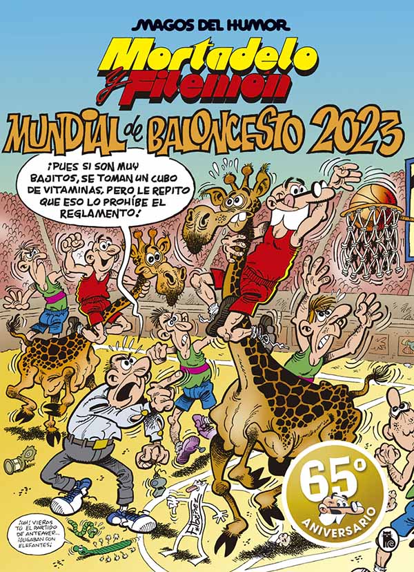 mortadelo y filemón - mundial de baloncesto 2023