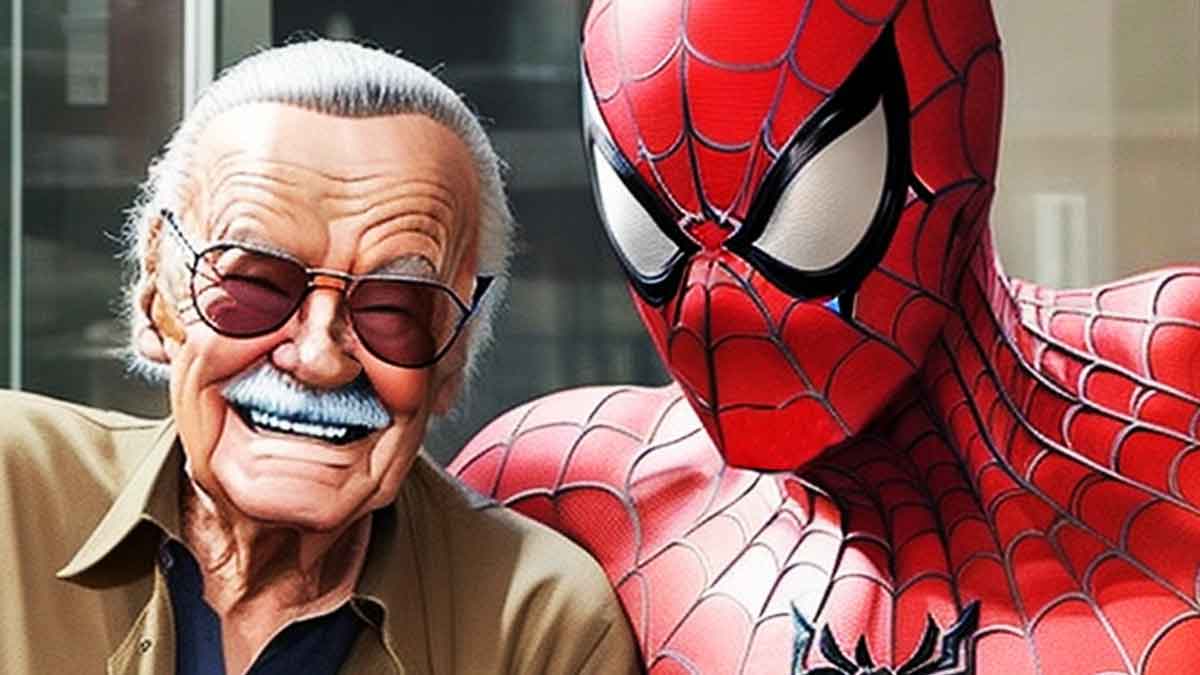 stan lee y spider-man