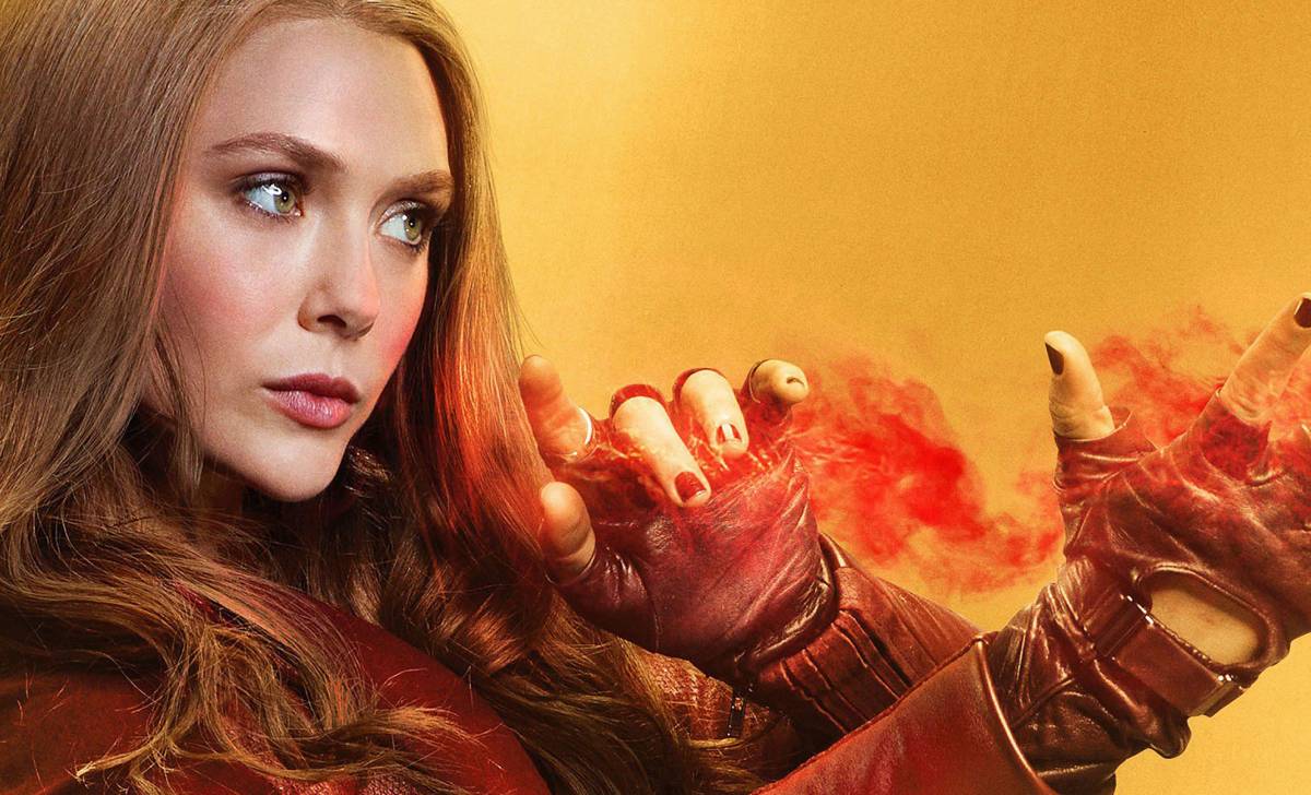 bruja escarlata como elizabeth olsen