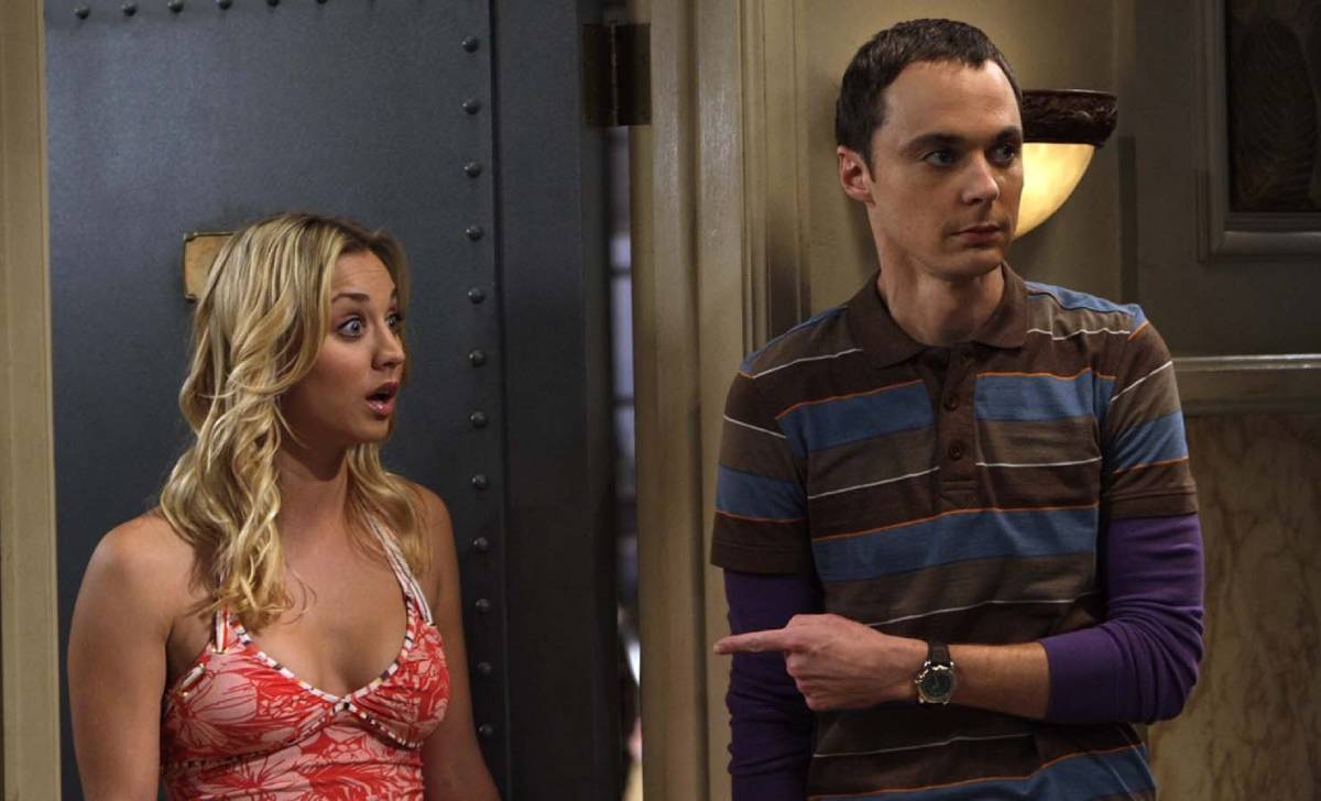 escena de the big bang theory