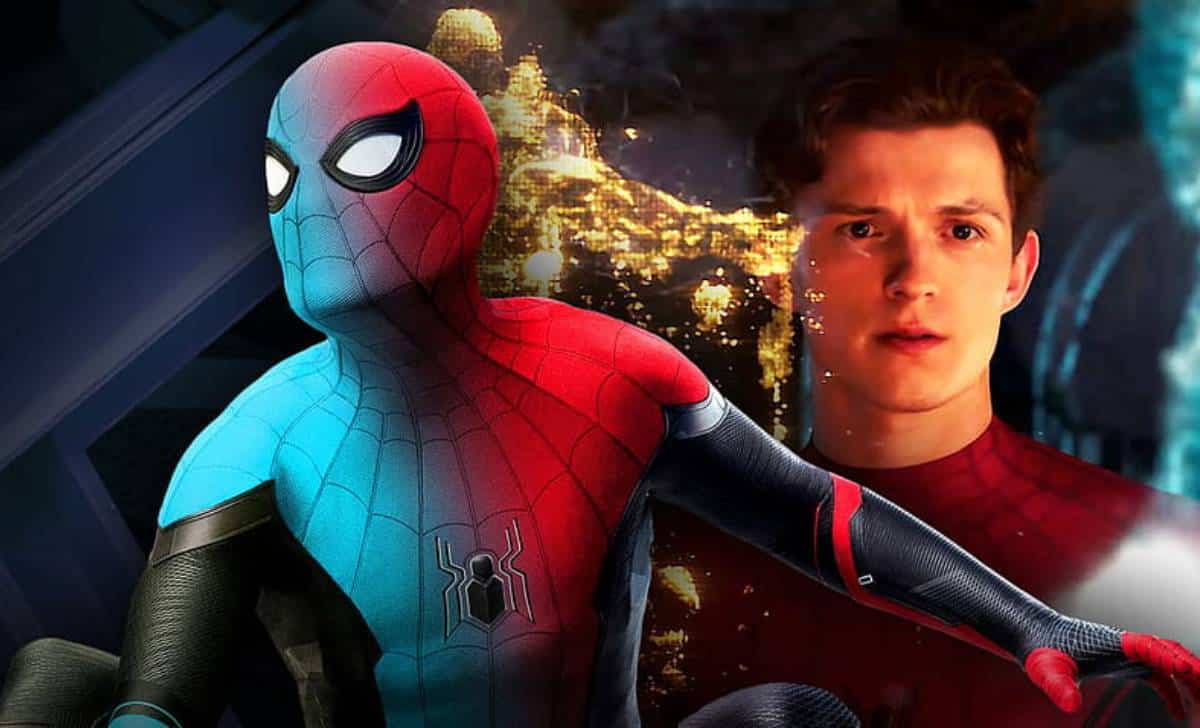 tom holland como spider-man