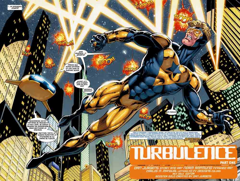 booster gold llega a flashpoint