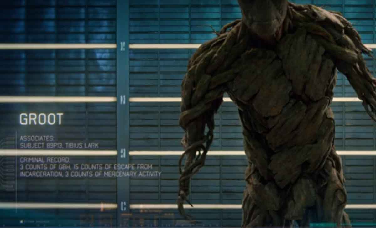 tibius lark en la ficha de groot