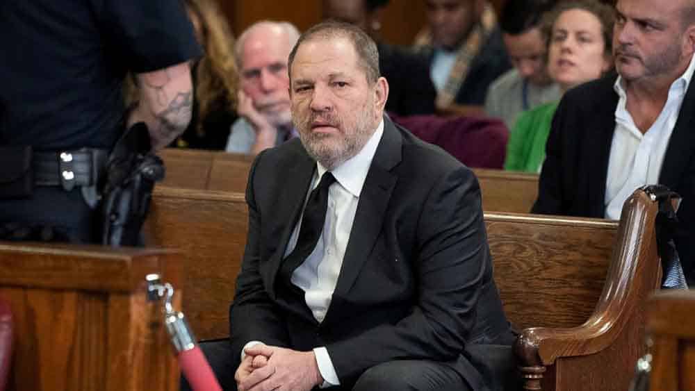 harvey weinstein durante uno de sus juicios
