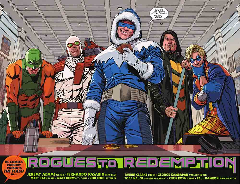 los villanos de flash