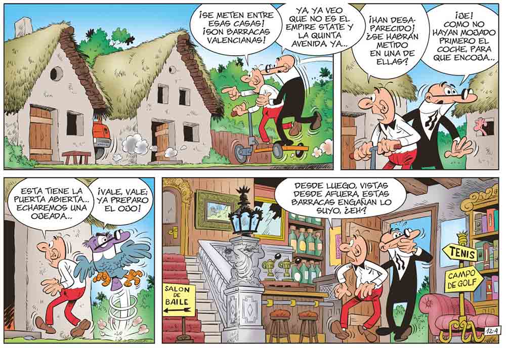mortadelo y filemón en una de sus misiones