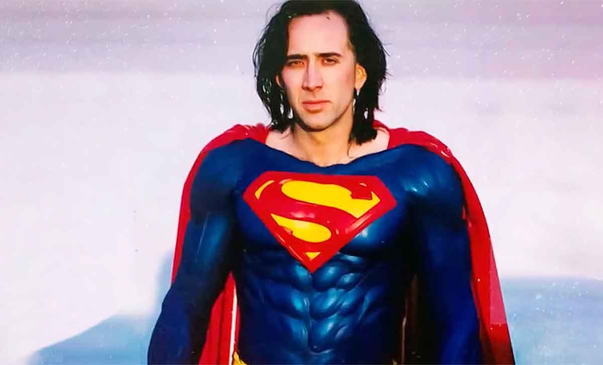 nicolas cage como superman