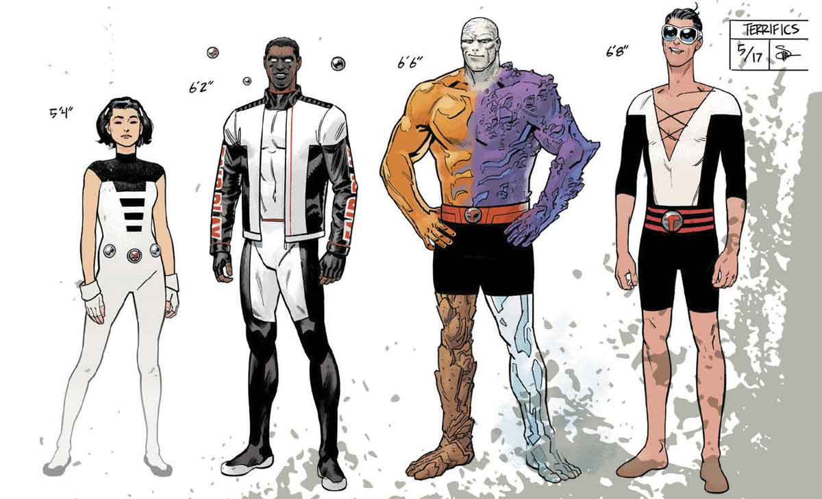 the terrifics de dc comics