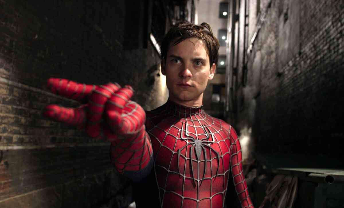 tobey maguire como spider-man