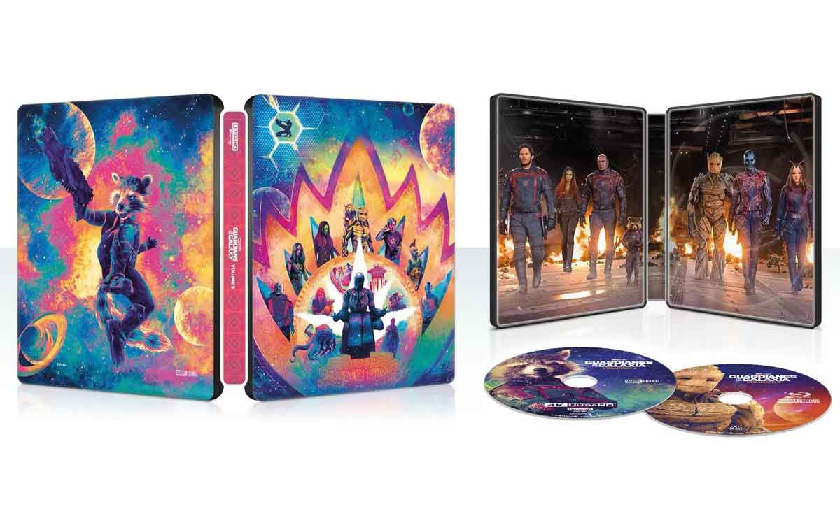 steelbook guardianes de la galaxia vol 3