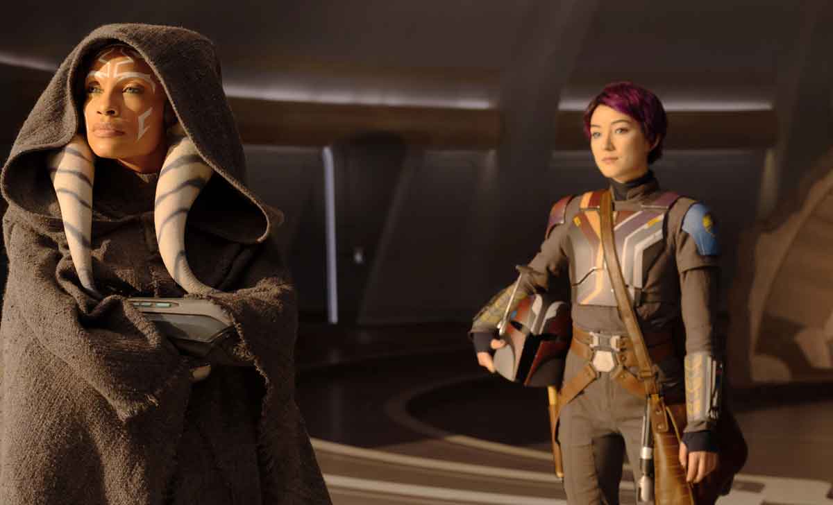 star wars: ahsoka y sabine