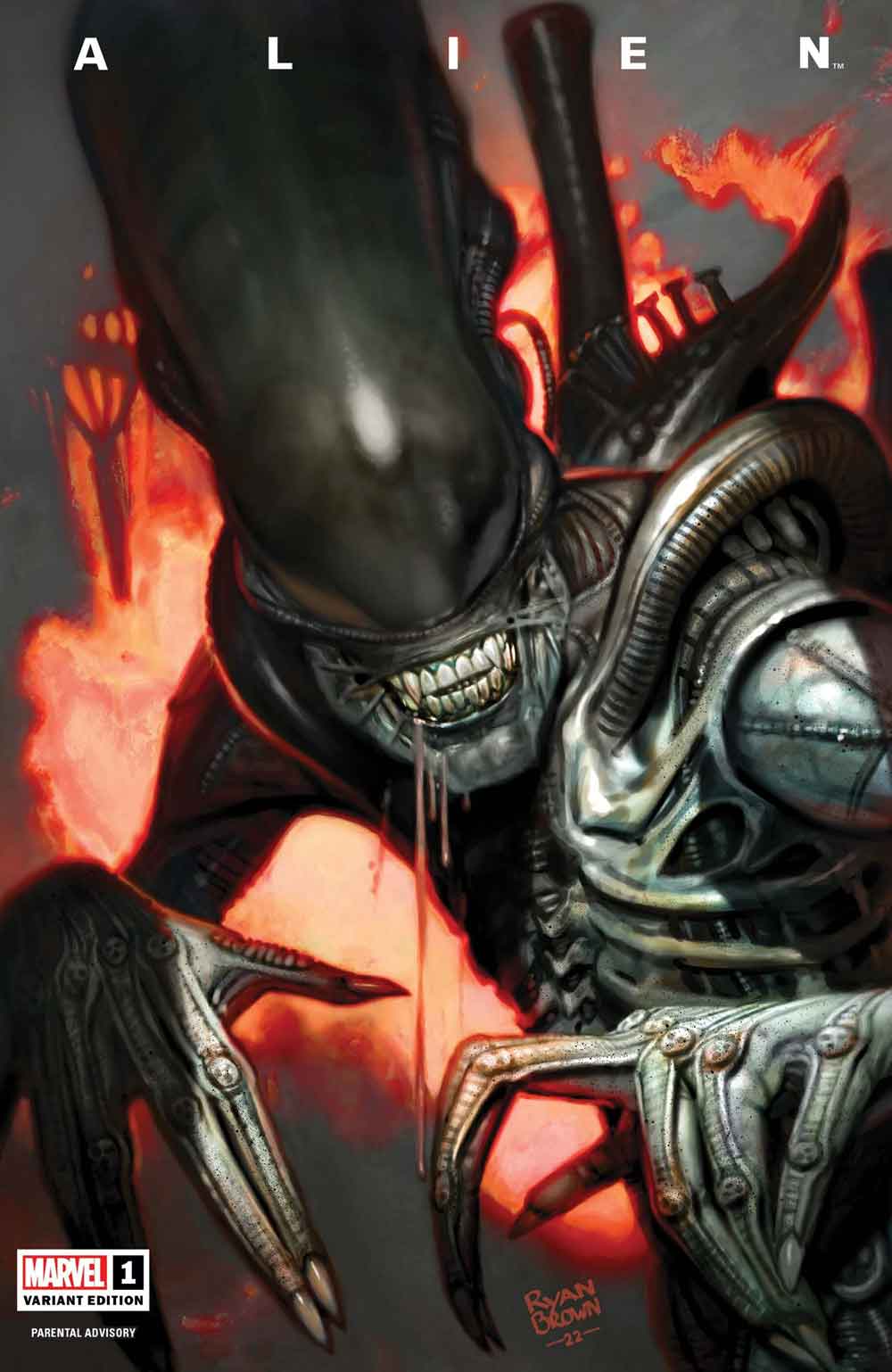 100% marvel hc. alien 3 icarus