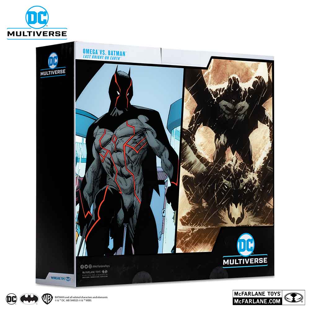 caja de omega y batman