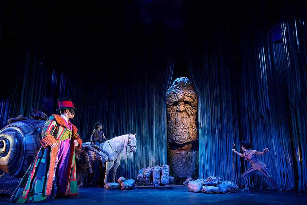 el comerrocas del musical la historia interminable