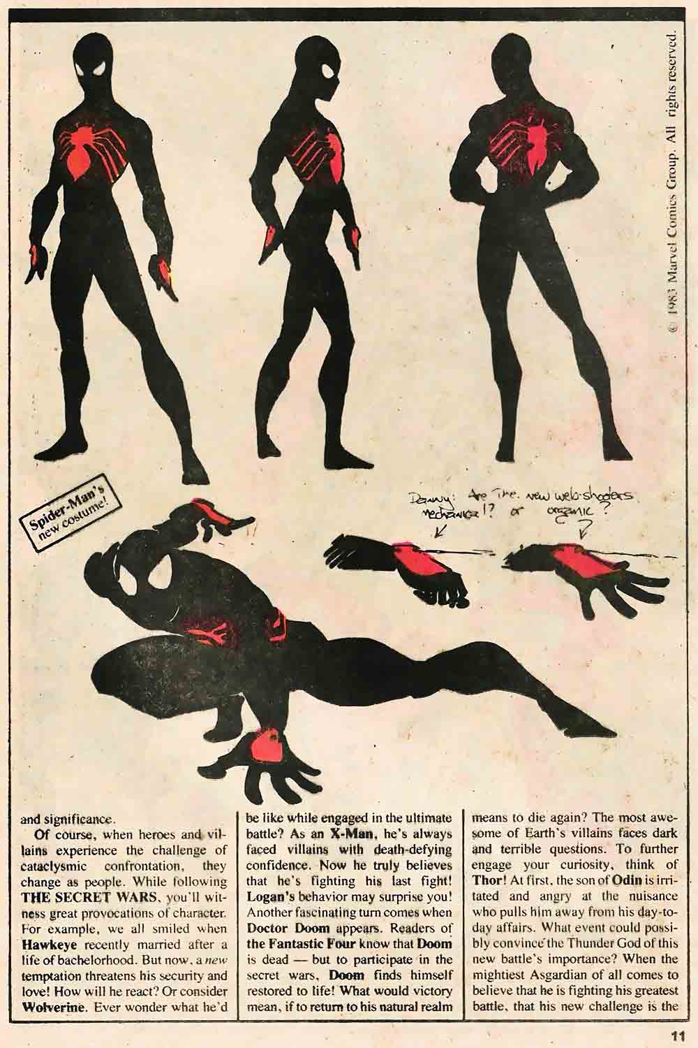 ¿spiderman con el traje negro? casi lo vemos en no way home