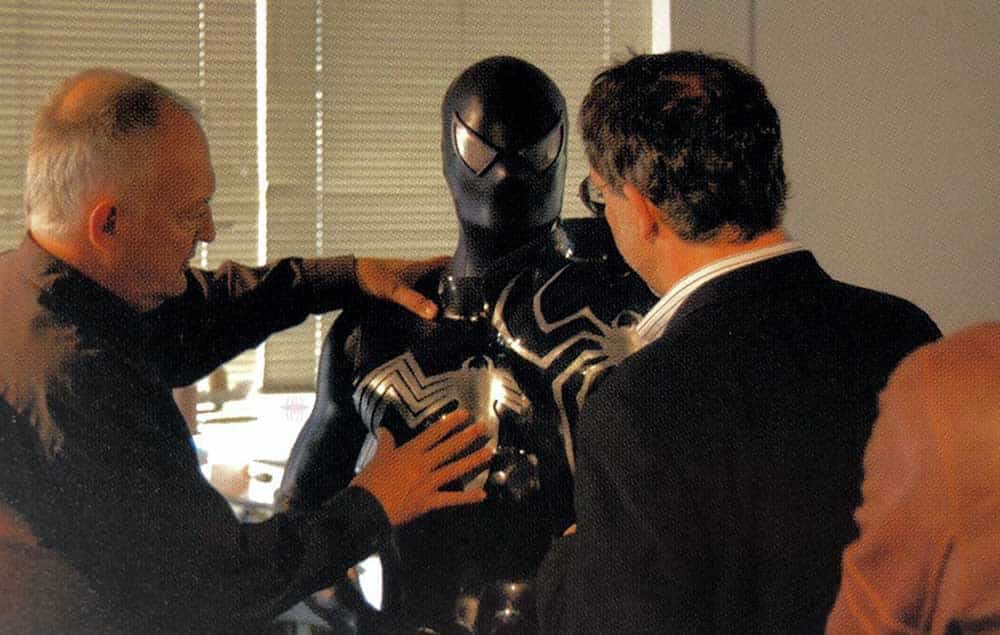 el traje negro que casi vimos en spider-man 3