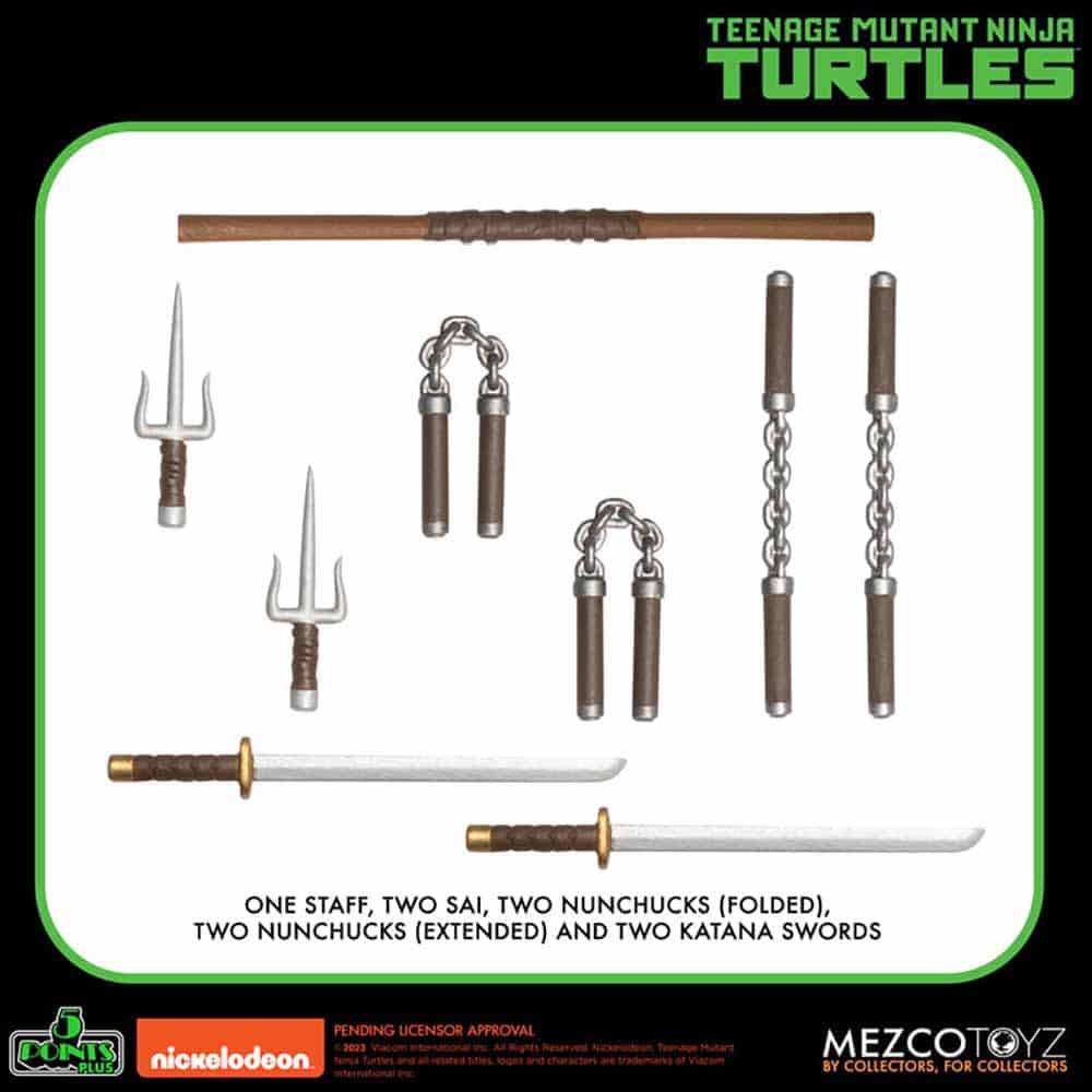 set de mezco de las tortugas ninja