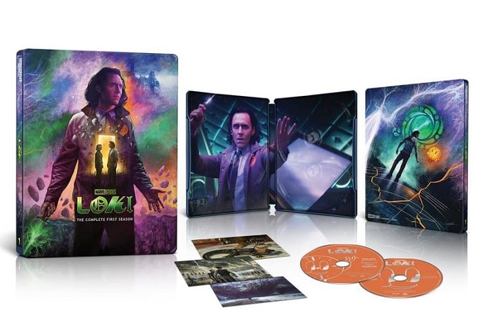 blu-ray de loki (marvel studios)