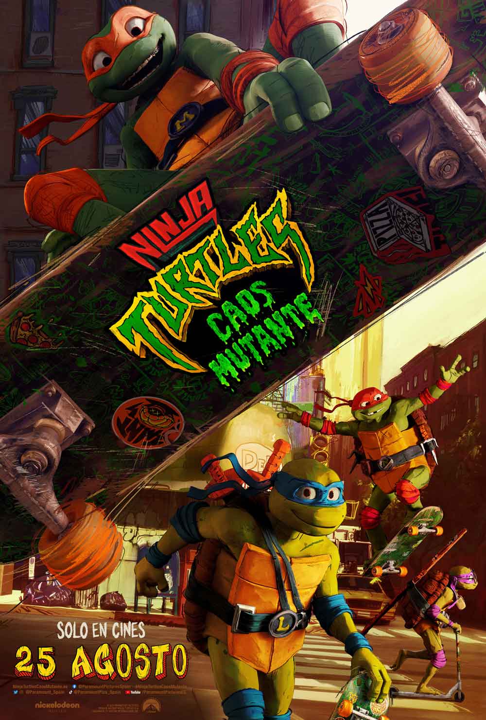 ninja turtles: caos mutante