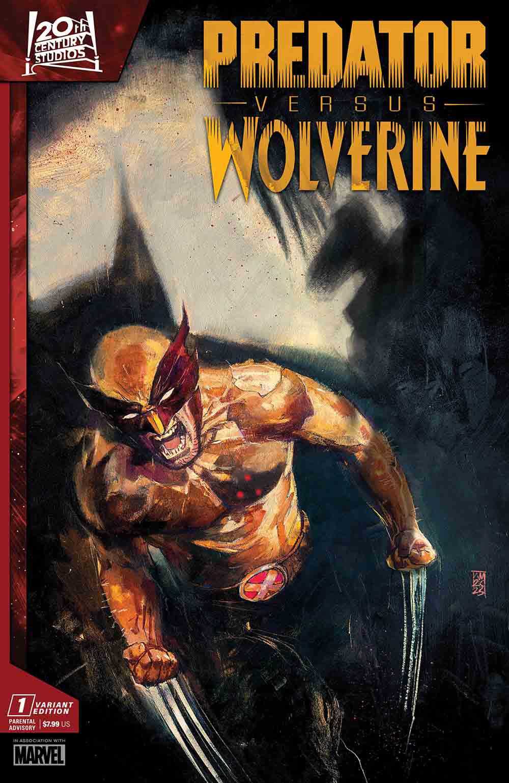 portadas de predator vs. wolverine