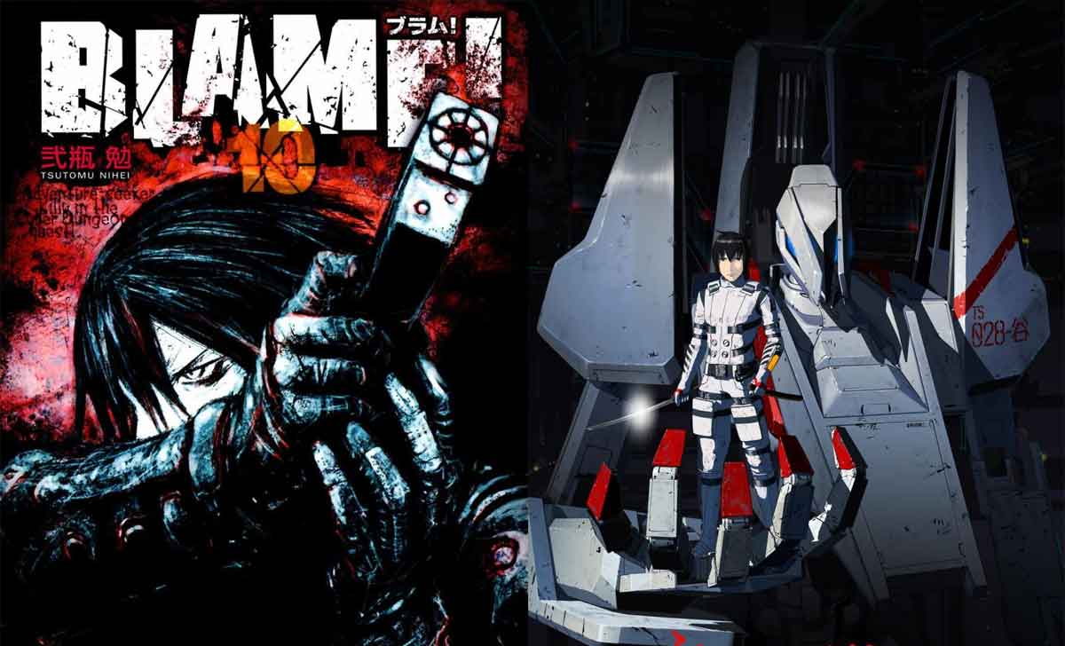 blame! y knights of sidonia (manga)