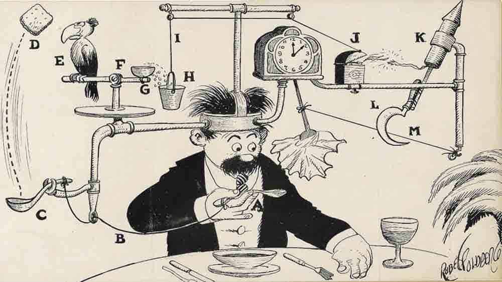 el complejo arte de rube goldberg
